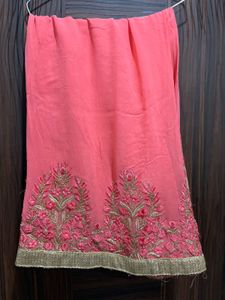 Elegant Grey Embroidered Kurta