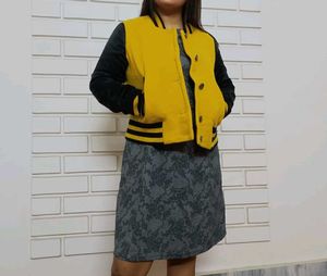 New Mustered Colour Woolen Jacket.