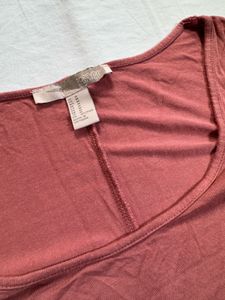 Forever 21 Women&#39;s Pink Blouse