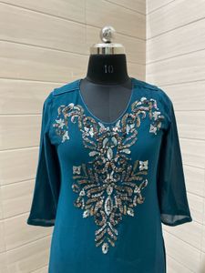 Boutique Designer Embroidered Kurta For Women