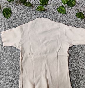 White Crop Top