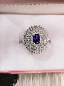 Pure Silver Ladies Ring