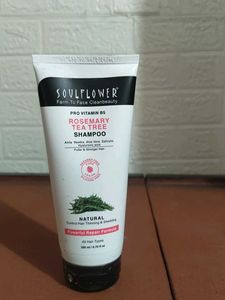 Soulflower Rosemary Tea Tree Shampoo