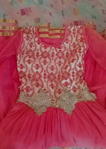 Elegant Pink Party Dress