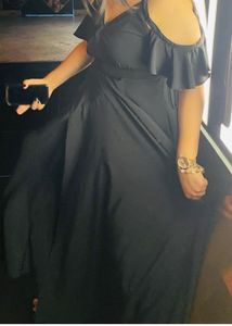 Elegant Black Maxi Dress