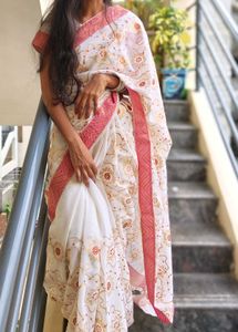 Pretty Printed Saree
