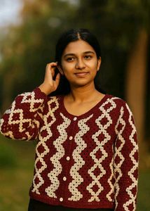 Patterned Knit Cardigan