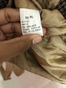 Tan Colour Wool Waistcoat