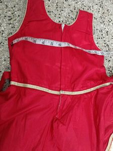 New Kids Frock With Sleeve Fabric