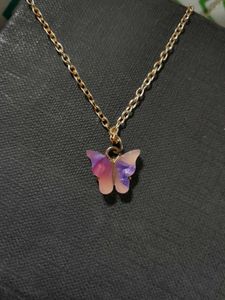 Butterfly Pendant Necklace