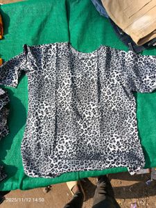 Stylish Animal Print Top
