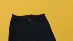 L@97 Size-28 Black Flared Jeans