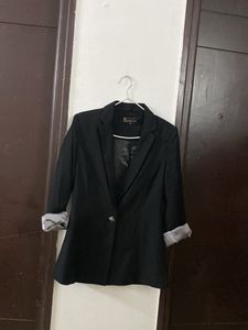 soft fabric Black Blazer size M