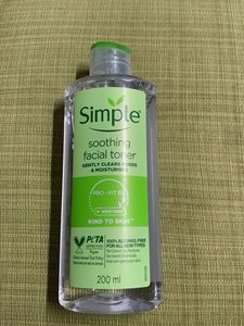 Simple Soothing Facial Toner