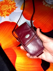 Leather Cell Phone Pouch