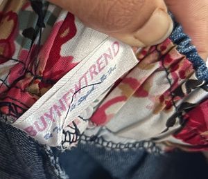 Cute Patch Denim Jeans