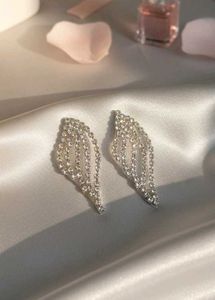 Sparkling Wing Earrings