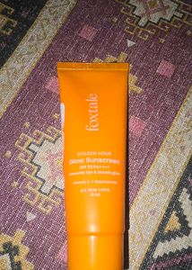 Foxtale SPF 50 Vitamin C Glow Sunscreen with PA+++