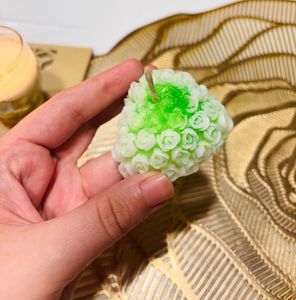 Floral Heart Candle