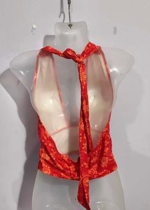 SHEIN HELTER NECK TOP