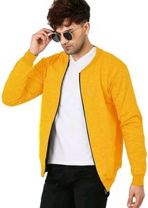 Stylish Yellow Men's Jacket