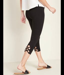 ACX Black Capri Leggings