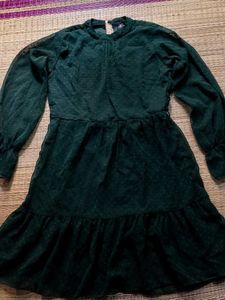 Green Dot Dress
