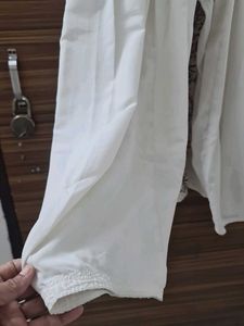 Embroidered White Kashmiri embroidery suit