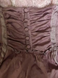 Pinterest Korean dress top, Cute Mauve Top