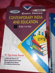 BEd 1st Year Books With PYQ&#39;S