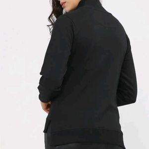 Black Pullover with Zipper