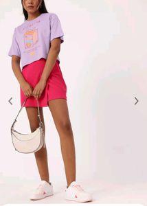 Lavender Boxy Tshirt Women 🌷🛍️