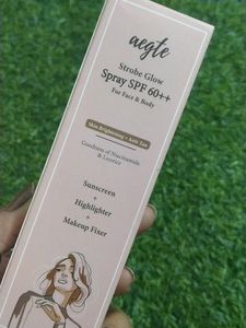 Body Shimmer +Sunscreen+Makeup Fixer