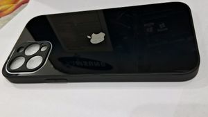 Iphone 12 Pro Max Black Glass Cover