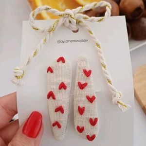 Heart Hair Clips❤️