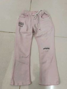 Cute Pink Girls Jeans