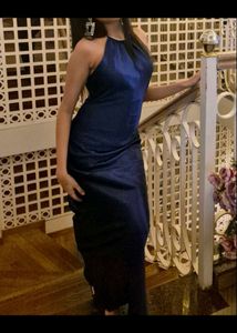 Elegant Navy Blue Dress