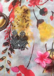 Vintage Oxidised Jhumka Earrings