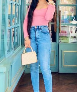 Pink Ribbed Sweetheart Top