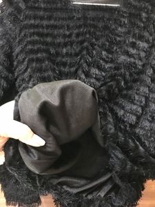 Black Fur Top