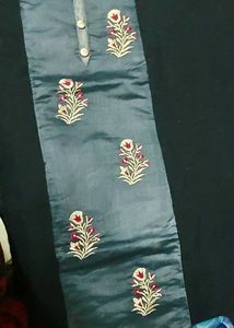 Embroidered Kurti Top With Dupatta