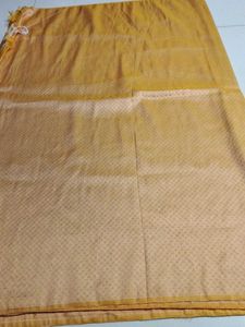 Orange softy silk saree...