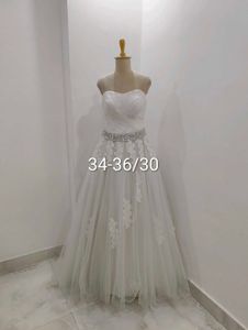 Elegant Strapless Gown