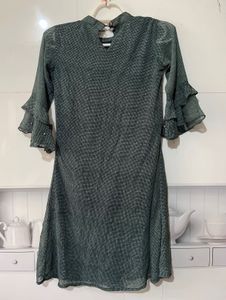 Dark Green Top