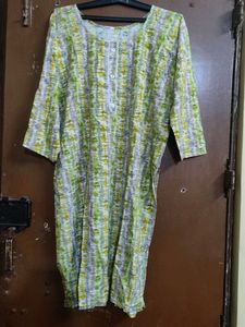 Vintage-Inspired Green Kurti