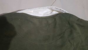 Olive Green Graphic T-Shirt