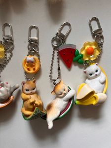 Fruit Cat Keychain ✨