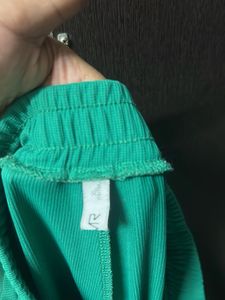 Green Casual Pants