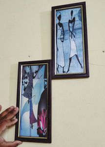 wall decor😍🔥 woll painting with frame no flaws