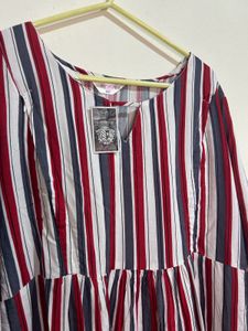 Feeding Striped Tunic Top